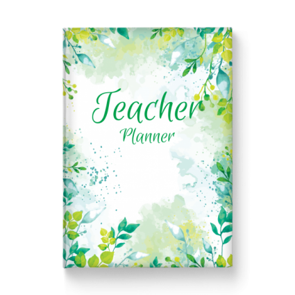 Teacher Planner Hardcover - Casual Style