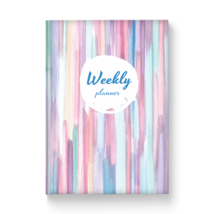 Weekly Planner Hardcover - Casual Style