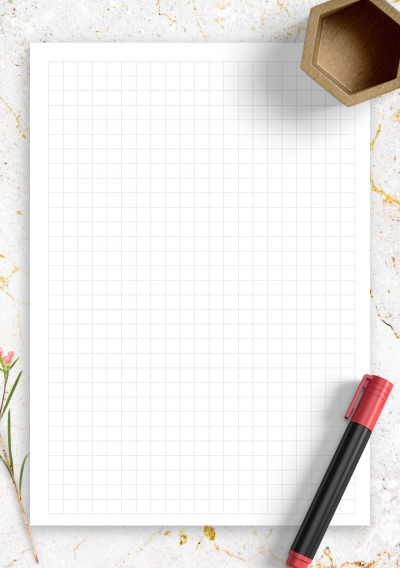 Download 1/4 inch Graph Paper Printable
