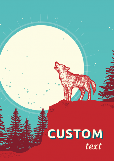 Download Night Wolf Planner Cover