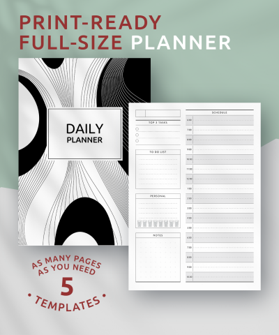 Download Daily Planner Undated - Original Style