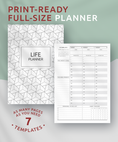Download Life Planner Dated - Original Style