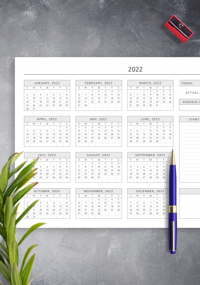 Download Menstrual Cycle Calendar Template