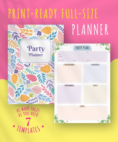 Download Party Planner - Floral Style