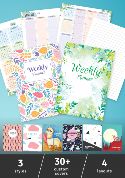Download Weekly Planner - Floral Style