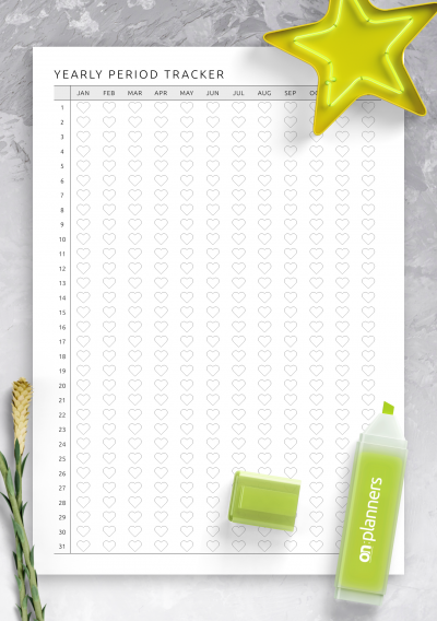 Download Yearly Period Tracker