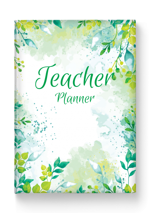 Download Teacher Planner Hardcover - Casual Style