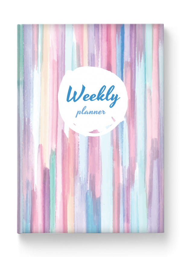 Download Weekly Planner Hardcover - Casual Style