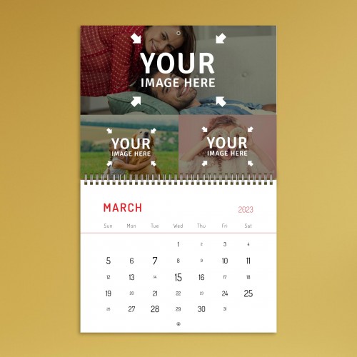 Photo Collages Calendar March 2023