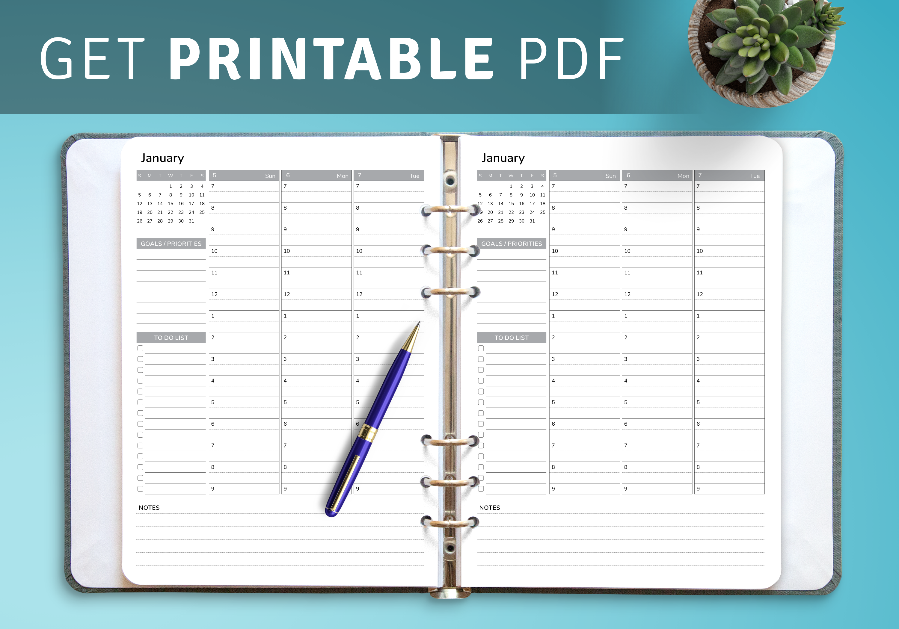 weekly-hourly-planner-templates