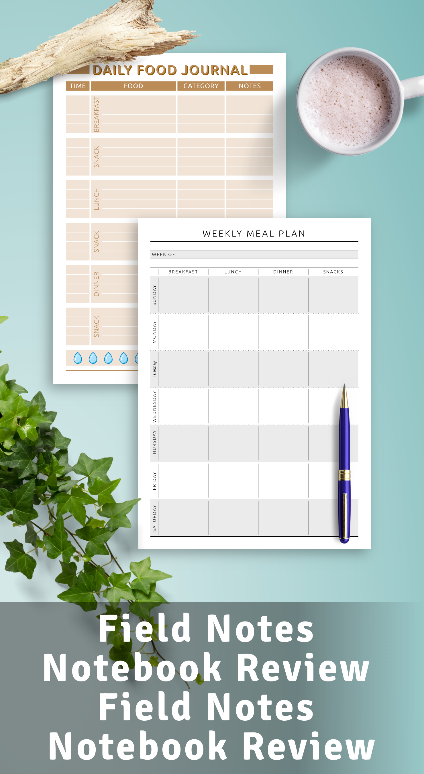 free planner printables a5 weekly meal planning