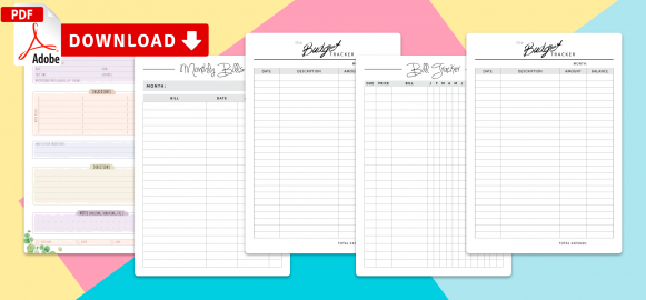 10+ Best Bill Tracker Templates For Planning Your Budget