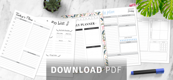 Checklist to do list templates - Download PDF