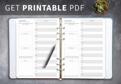 daily calendars template download pdf