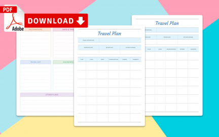 Travel Itinerary Templates - Get 10+ Printable PDFs