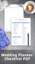 Wedding Planner Checklist PDF - Download PDF