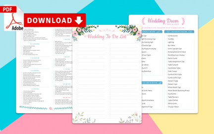 complete wedding planner checklist