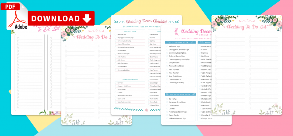 wedding planner checklist pdf download pdf