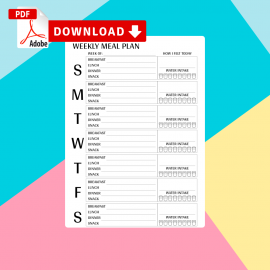 A5 Planner Printables