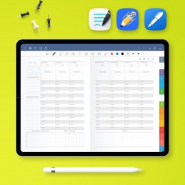 Digital Planners for Goodnotes, iPad and Android Tablets