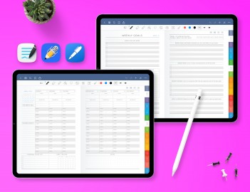 Digital Planners for Goodnotes, iPad and Android Tablets