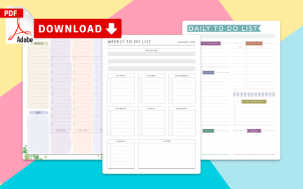 To Do List Templates - Download Free Printable PDF