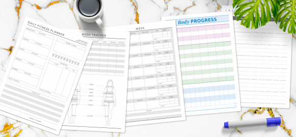 Fitness and Workout Templates - Download PDF