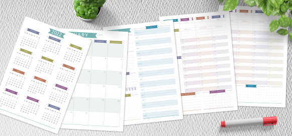 Print-Ready Planners