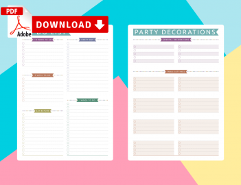 Print-Ready Planners