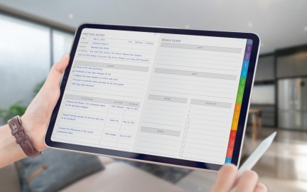 Collection of iPad Planner Templates (Free and Paid)