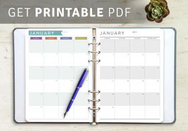 January 2023 Calendar - Download Printable Templates PDF