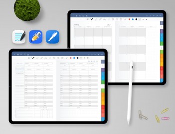 Best Noteshelf Planners for iPad