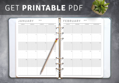 Printable 2024 Calendars
