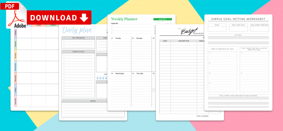 Printable Planner Inserts