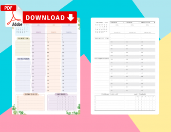 Weekly Schedule Templates. Download Printable and Digital