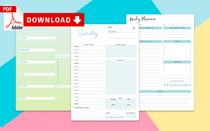 Schedule Templates - Download Printable PDF