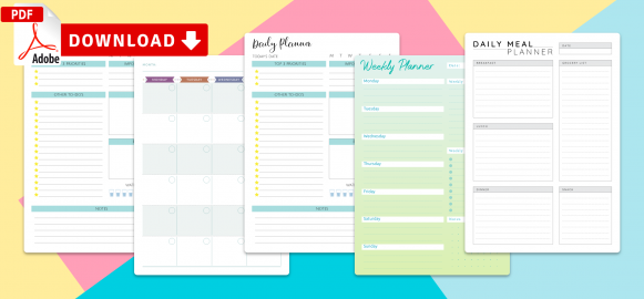 Schedule Templates - Download Printable PDF