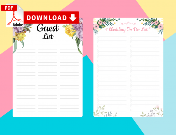 Wedding Planner Templates