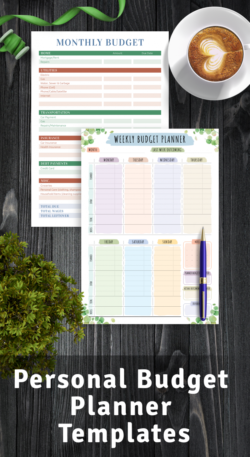 yearly budget planner
