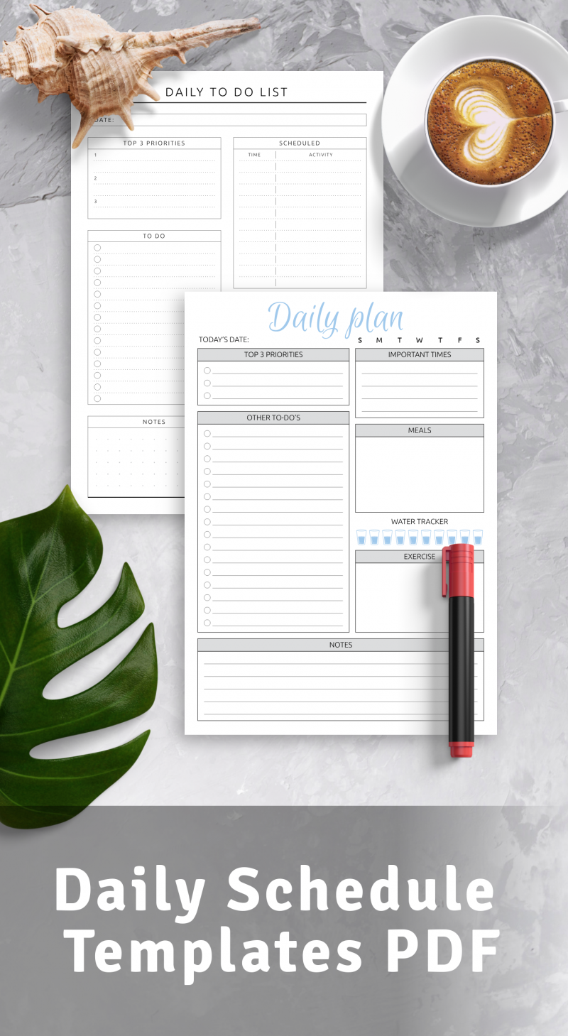 free-printable-daily-schedule-templates-printable-form-templates-and