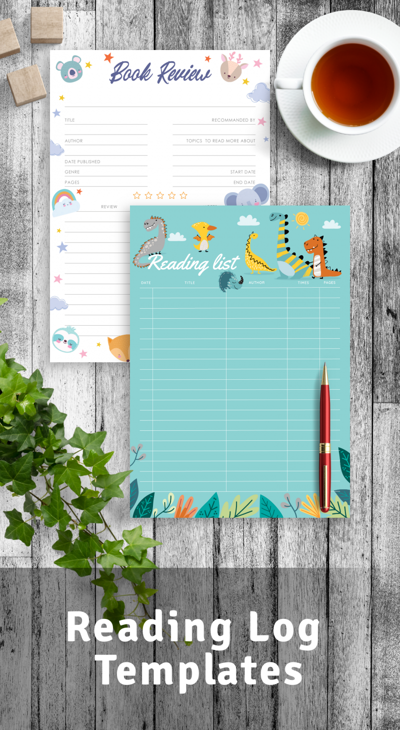 Reading Log Templates Get Printable Digital PDF Reading Log Templates Get Printable Digital PDF