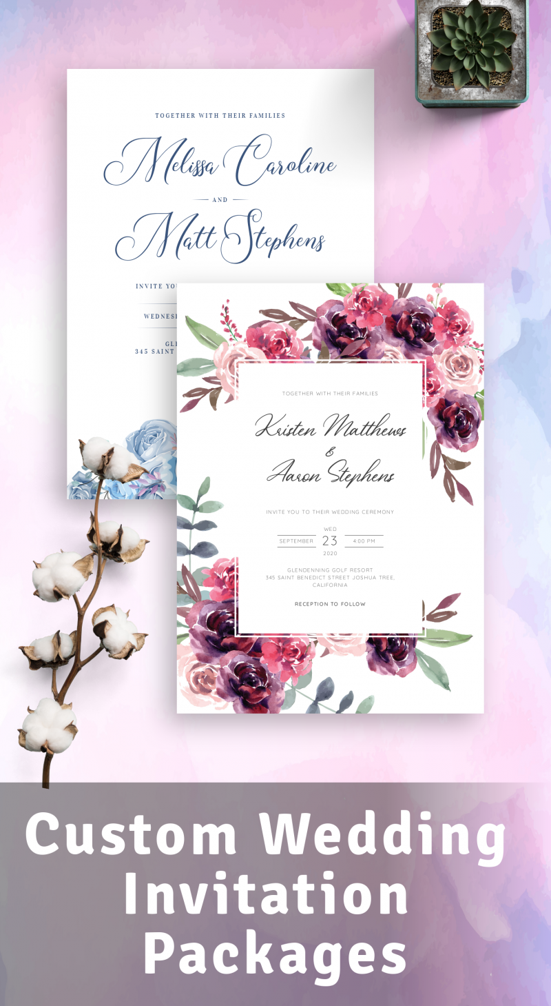 Wedding Suite - Wedding invitation packages