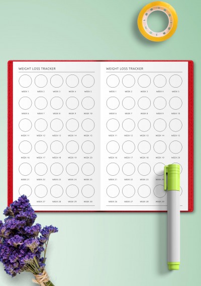 TN 30-Week Weight Loss Tracker