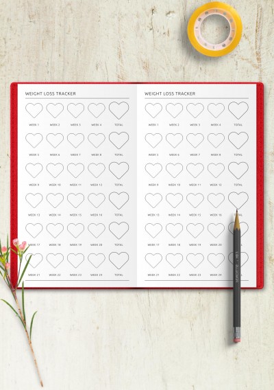 TN My Heartfelt Weight Loss Tracker