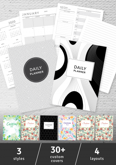 Download Daily Planner - Original Style - Printable PDF