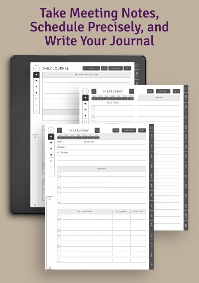 Download Kindle Scribe Meeting Notes Hyperlinked PDF