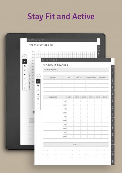 Download Kindle Scribe Monthly Planner Hyperlinked PDF