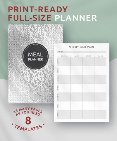 Download Meal Planner - Original Style - Printable PDF