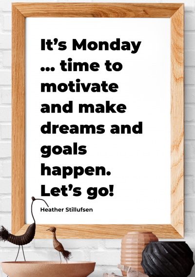Download Monday Motivation Quotes - Printable PDF