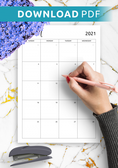 microsoft word 2 page monthly calendar template